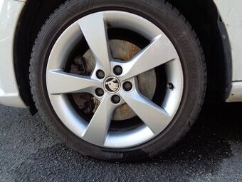 škoda fabia a rapid 16 alu 5x100 zimní