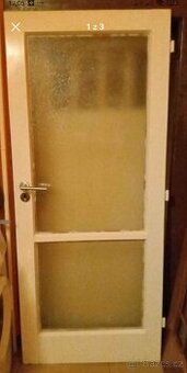 Pokojové dveře bílé 80 pravé