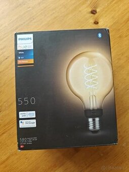 Chytrá žárovka Philips Hue White Filament, 7W, E27