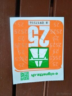 Švycarska dalnicni znamka