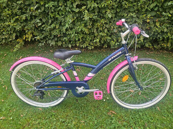 24" dívčí juniorské silniční kolo B-TWIN, rám 13"