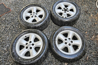 16" 5x110 originál Opel Omega + hezké letní pneu