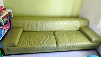 Kožený gauč Cuero za odvoz
