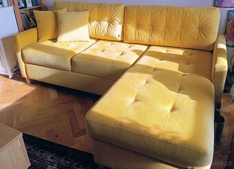 Rozkládací sedací souprava s úložným prostorem