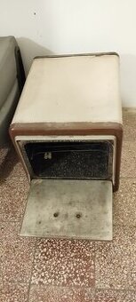 Staré elektro trouba + valcha – retro, sběratel, dekorace