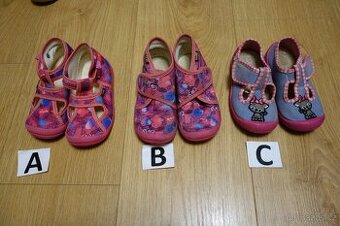 Dětské bačkory, vel. 24