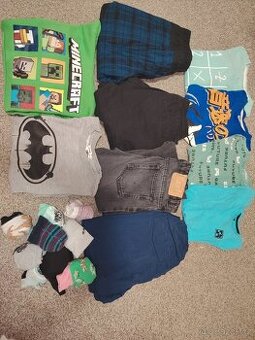 Hezké chlapecké oblečení, vel. 140