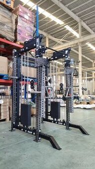 Half-rack + protismerné kladky + multipress