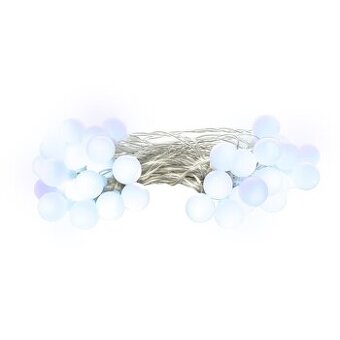 Vánoční osvětlení bílé kuličky maxi - NOVÉ