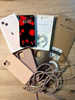 Prodám iPhone 13 – 256 GB – výborný stav