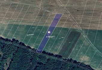 Prodej podílu 1/2 pole 2 204 m², Neumětely - 1