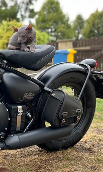 Brašny i s držáky na Triumph Bobber - set velká + malá