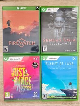 Krabičky ke hrám na Xbox One Xbox Series X