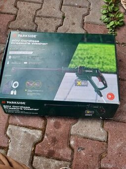 Aku tlakový čistič parkside