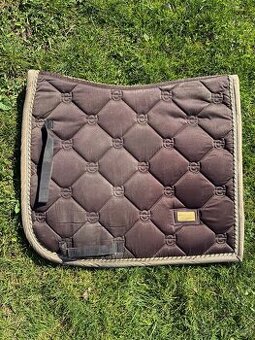 Podsedlová dečka EQUESTRIAN - černá, hnědá