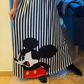 Pásikovaná sukňa maxi Mickey Mouse Disney - 1