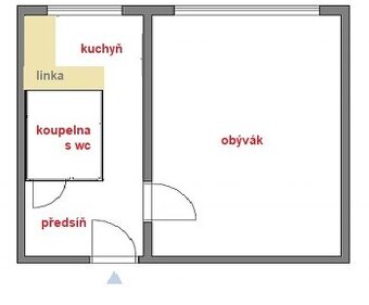 Pronajmu úplně nově zrekonstruovaný byt 1+1