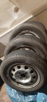 Pneu 165/70/13 + disky 4x100
