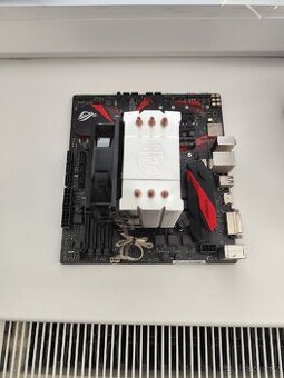ROG strix B250 gaming+i5 7400+fan master cooler