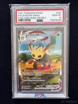 Pokemon - Leafeon PSA 10 Evolving skies