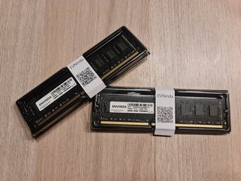 Paměti RAM do PC DDR3 8GB 1600Mhz černé nové