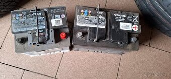 Autobaterie 44Ah a 68Ah originál Škoda
