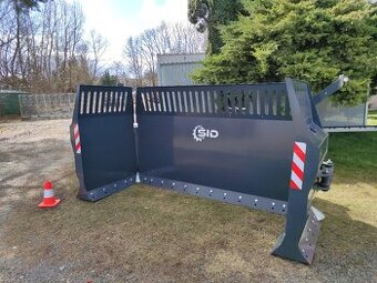 Radlice na siláž - rozhrnovač, 450cm, uchycení třetí bod