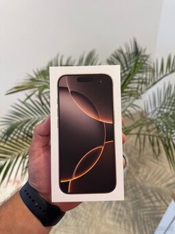 iPhone 16 Pro 128 GB Desert Titanium Nový - 1