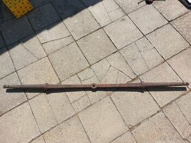 Železná přední (točna) náprava na vůz za koně 157 cm - 1