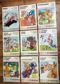 Čtyřlístek číslo 164 až 172