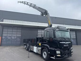 MAN TGS 26.460 6x2 - valník s hydraulickou rukou Palfinger