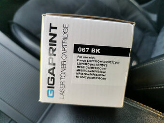 Gigaprint toner 067 BK pro Canon