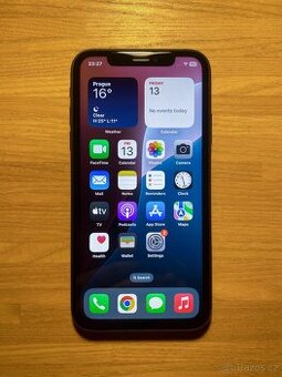 iPhone XR Black 64GB - BATERIE 100% + NOVÝ DISPLEJ