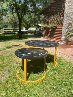 Designový konferenční set 2 stolků