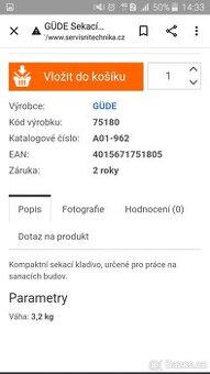 Sekací kladivo Güde 10 Pro 75180 - 1