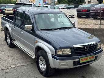 Mazda BT, 2.5TD,4X4,5MÍST,MANUÁL,TAŽNÉ