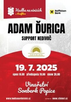 Adam Ďurica - Vinařství Sonberk - Hudba na vinicích 2025