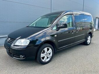 VW Caddy Maxi 1.9TDI 77kW 7 míst TAŽNÉ Výhřev SENZORY