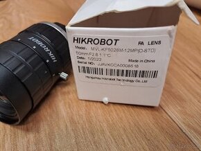Objektiv HIKROBOT MVL-KF5028M-12MP, 50mm F2.8 1.1"C