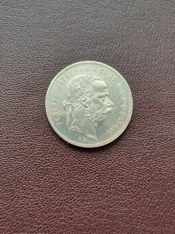 1 zlatník 1870 KB Fran. Josefa I.