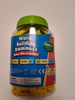 Dětské domino - tvoření anglických slov