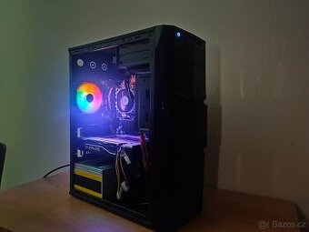 Herní PC s AMD Ryzen 5 a AMD RX570 8GB (podobná RTX 3050)
