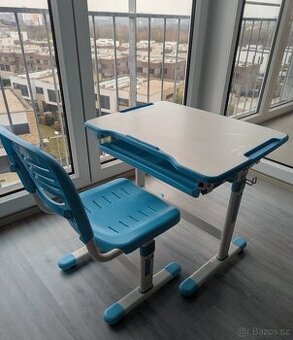 Dětský stůl  Ergo Table ETJ100 modrý ZÁNOVNÍ