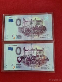 0€ dve Bankovky Bratislava