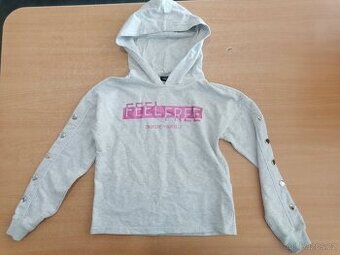 dívčí mikina Takko 134/140 8-10 let, nápis