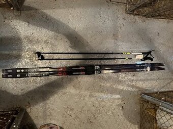 Prodám úplně nové běžky Salomon, boty Alpina a hůlky