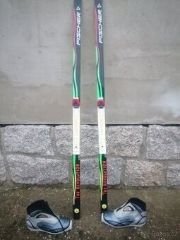 běžky fischer 147 + boty 39