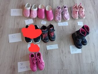 Boty pro holku v. 30, 31, 32, 33 - tenisky, zimní, crossy