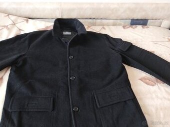 PRODÁM PÁR KRÁT NOŠENÝ PRAVÝ FLAUŠOVÝ KABÁT PÁNSKÝ