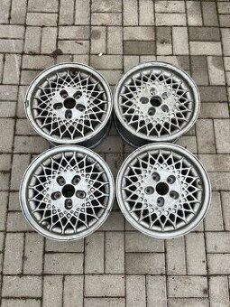 Prodám alu kola RIAL Mesh R15 - PAVUČINY